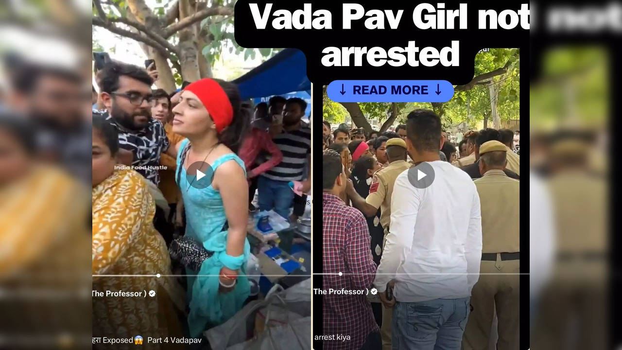 Delhi Vada Pav girl not arrested