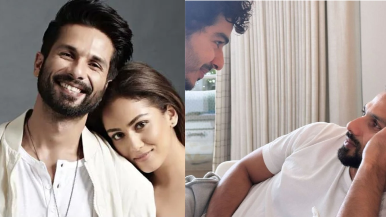 Mira Rajput Drops Glimpse Of Shahid Kapoor, Ishaan Khatter's Tough Competition And The Pic Is Just Unmissable