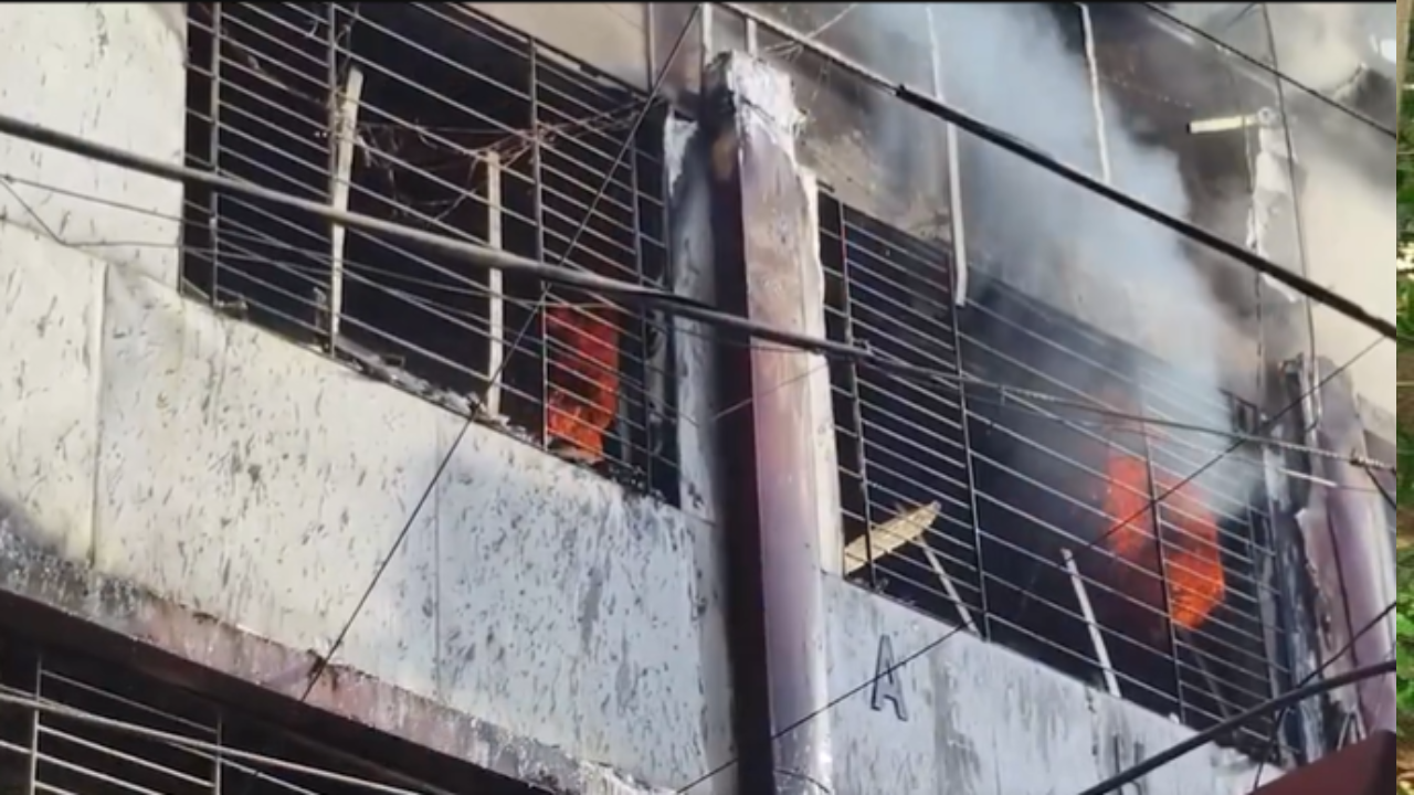 Ulhasnagar Mumbai fire 