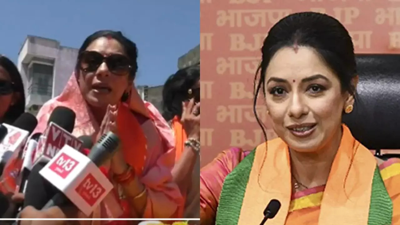 Anupamaa's Rupali Ganguly Kicks Off Political Career With Roadshow In Gujarat, Urges Everyone To Vote - Watch