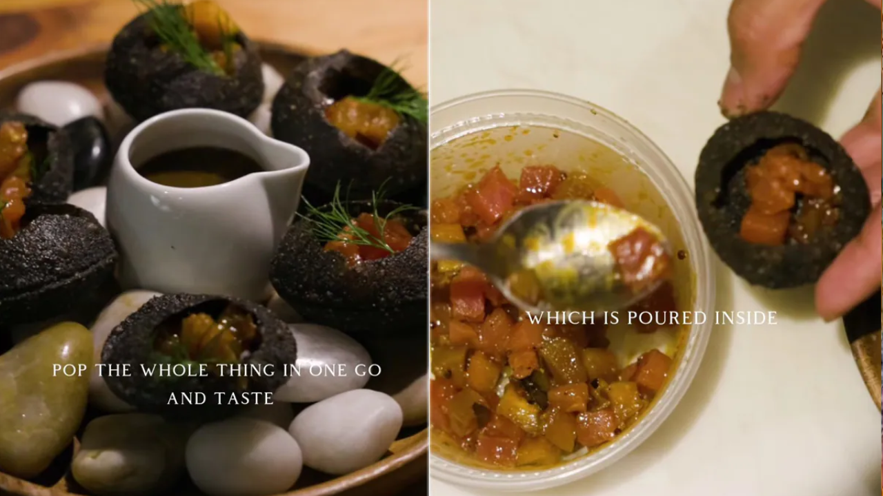 Viral Video: Unexpected Food Combo Of Pani Puri Stuffed With Tuna Gets Split Reactions. Watch