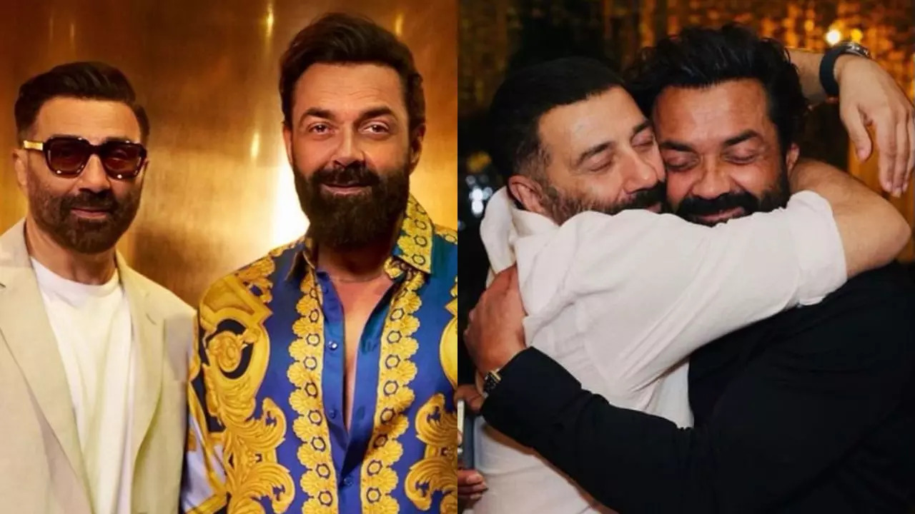 Sunny Deol And Bobby Deol Show That Being The Most Passionate Cheerleader  Of Your Sibling Is The Biggest Flex | Times Now