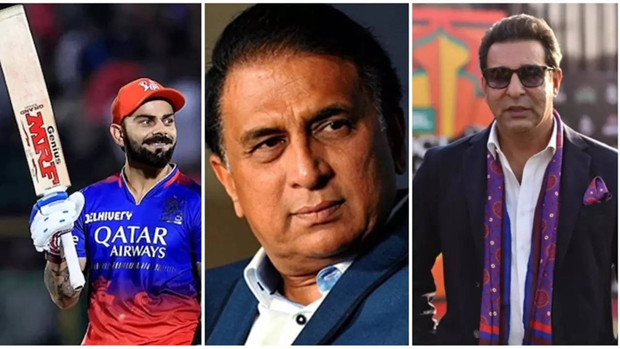 Wasim Akram Virat Kohli Sunil Gavaskar