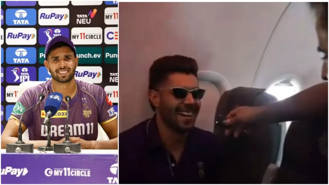 ''Ek Flying Kiss Ho Jaye Phir?'' KKR Star Harshit Rana Says NO to Flying-Kiss Celebration : WATCH Viral Video