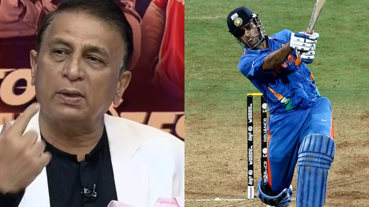 Sunil Gavaskar On MS Dhoni's Iconic World Cup Winning Six