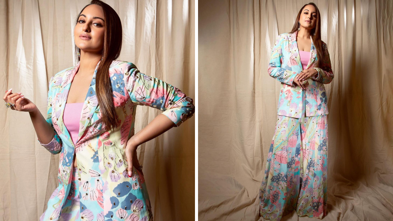 Sonakshi Sinha Stuns In Floral Pantsuit Perfect To Amp Up Your Summer Fashion