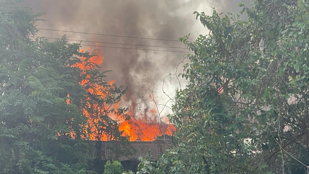 Fire in Asansol