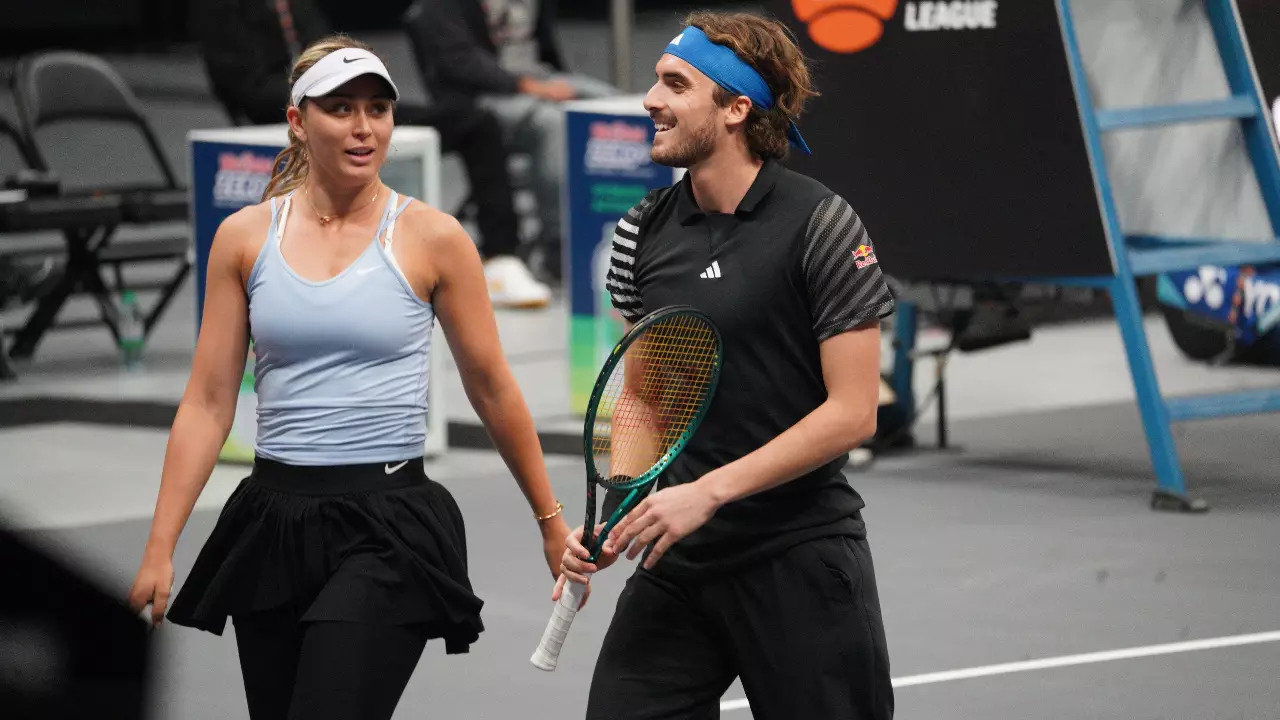 Paula Badosa and Stefanos Tsitsipas