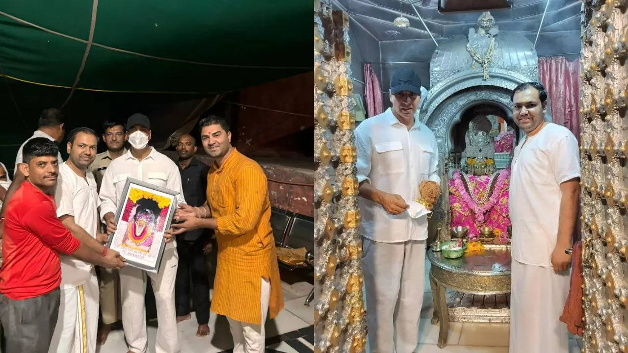 Amid Jolly LLB 3's Shooting, Akshay Kumar Visits Pushkar's Brahma Temple. PICS Go Viral