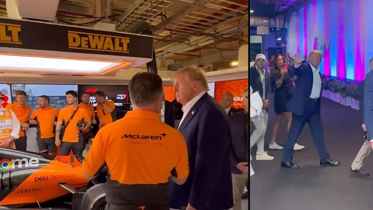 Trump's Formula 1 Miami Grand Prix Visit Highlights: In Pics And Videos