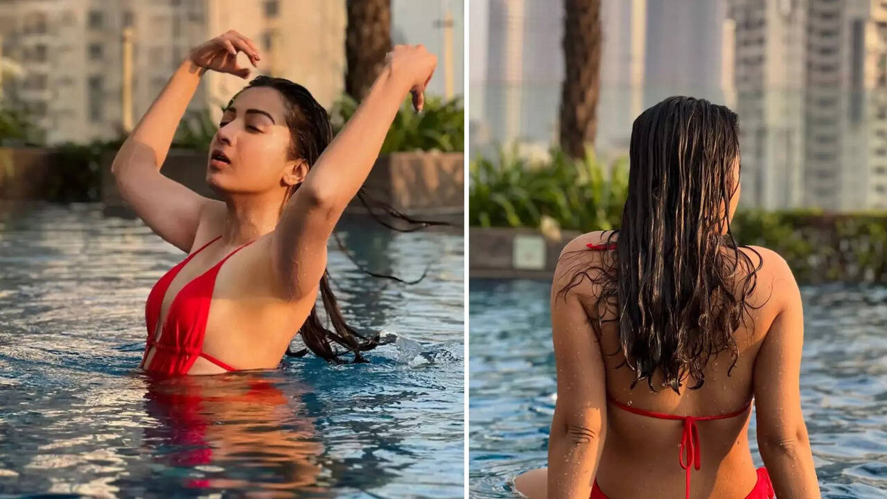  மெட்ராஸ் கலையரசியா இது.. உச்சகட்ட கவர்ச்சியில் பிகினி உடையில் கிறங்க வைக்கும் புகைப்படங்கள்! 