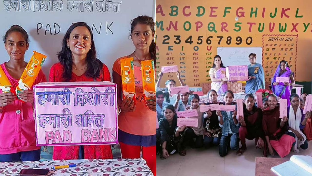 uttar pradesh bareilly own pad woman 35-year-old school teacher on a mission help women in rural areas launches pad bank