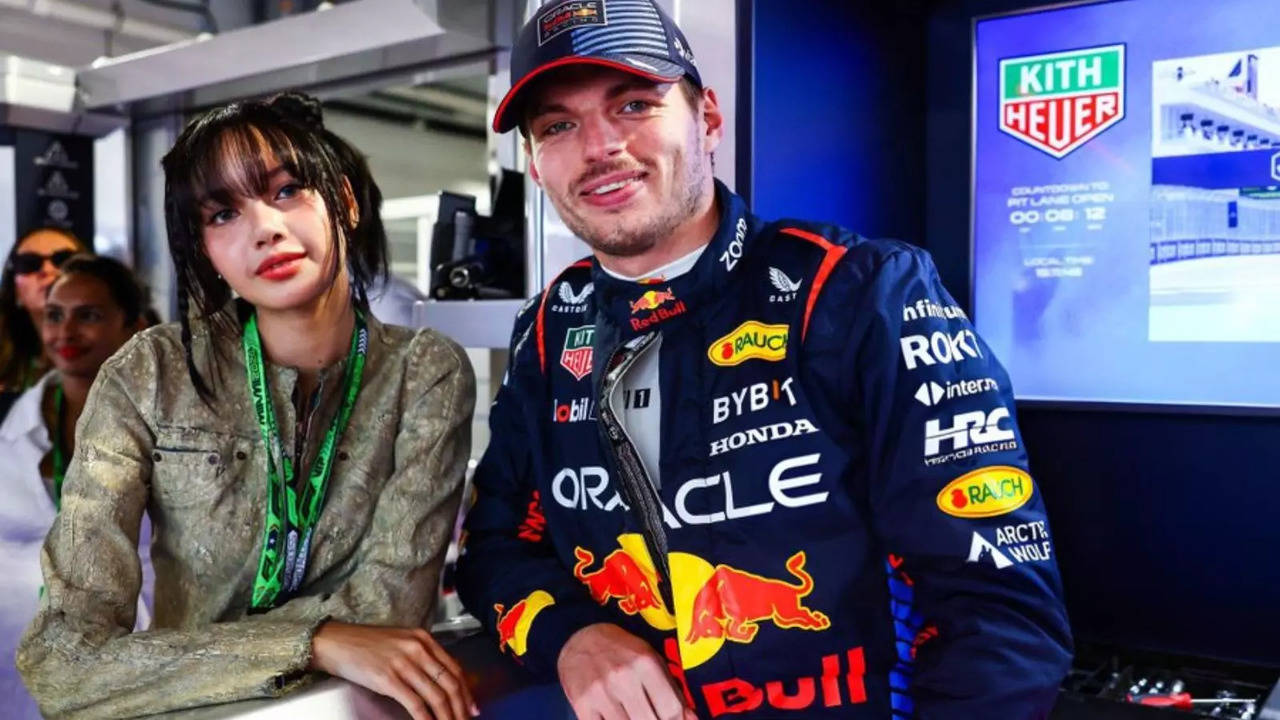 BLACKPINK's Lisa Adorably Poses With Red Bull's Max Verstappen At 2024 F1 Miami Grand Prix; See Pic