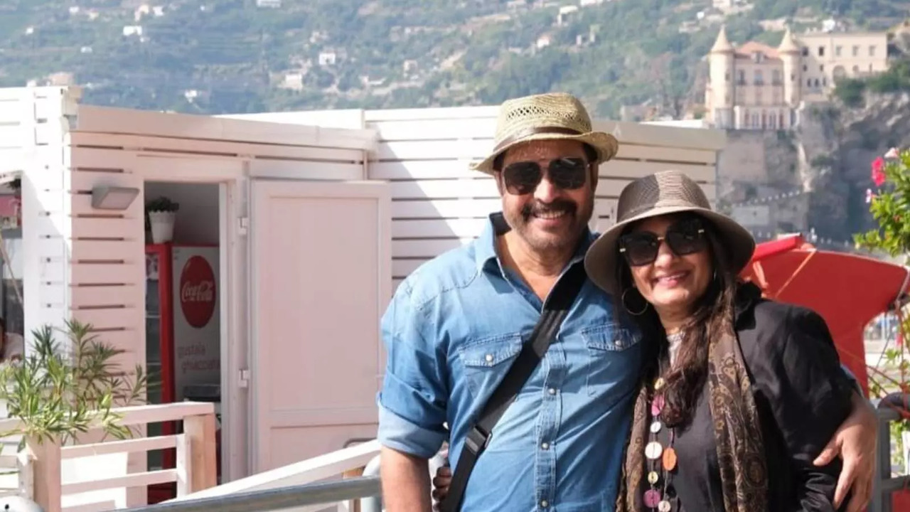 Dulquer's Parents On A Holiday