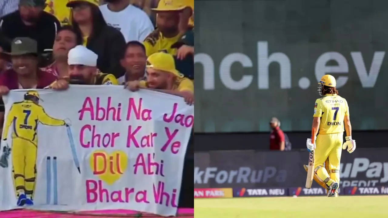 'Abhi Na Jao Chhod Kar...: Suresh Raina's Request For MS Dhoni Goes Viral- WATCH