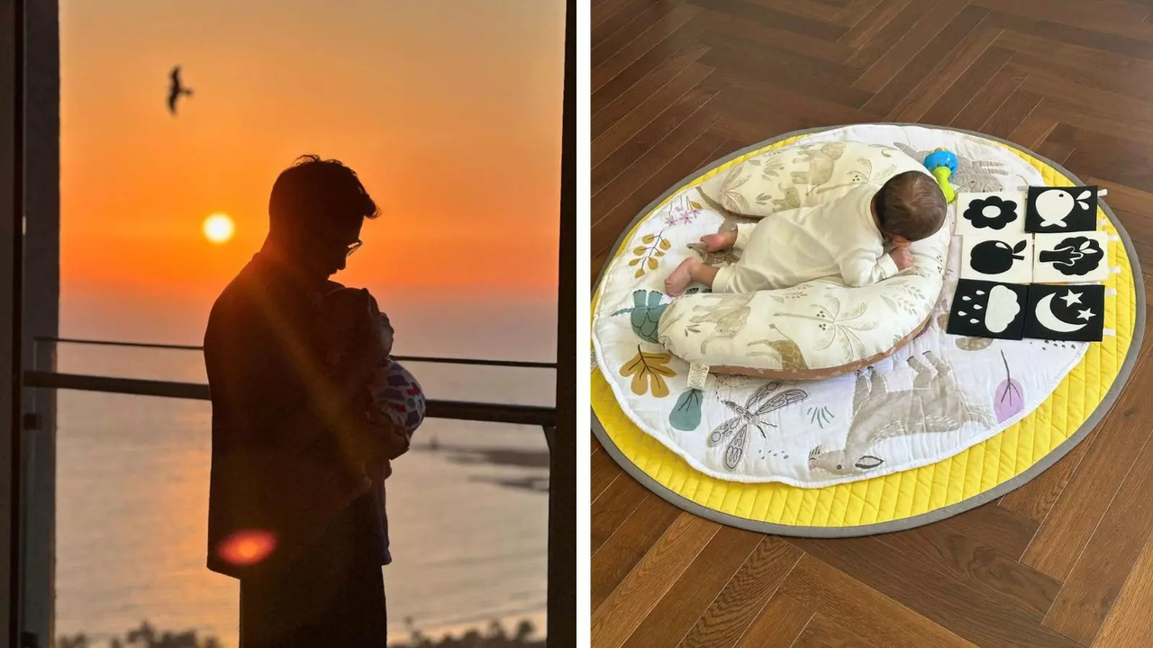 Vikrant Massey-Sheetal Thakur's Baby Boy Vardaan's Adorable Pics Go Viral, 12th Fail Star Cutely Holds Lil One In Arms