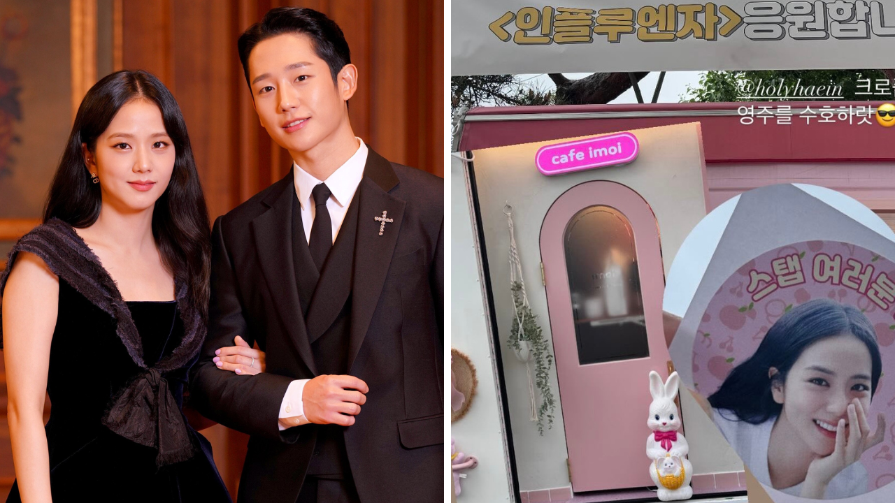 Blackpink's Jisoo Receives Coffee Truck From Snowdrop Co-Star Jung Hae-In On Influenza Sets