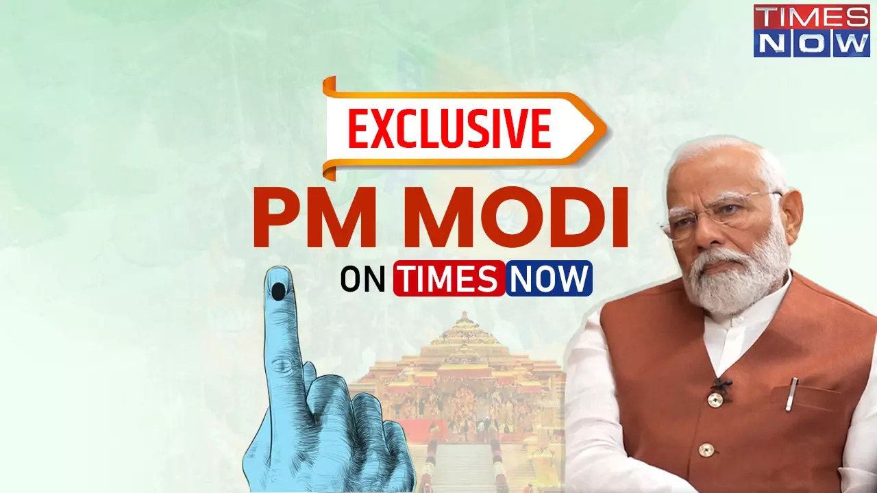 PM Modi spoke exclusively to Times Now amid the ongoing Lok Sabha elections and discussed a range of issues