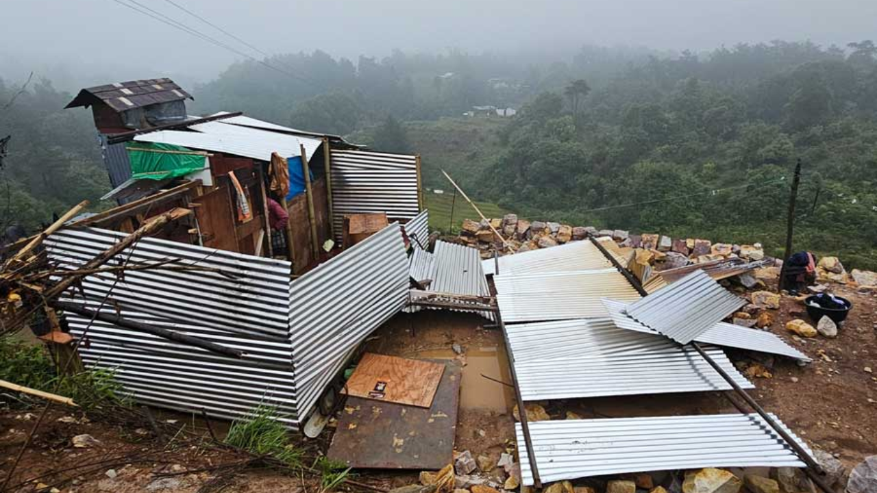 Massive storm in Meghalaya