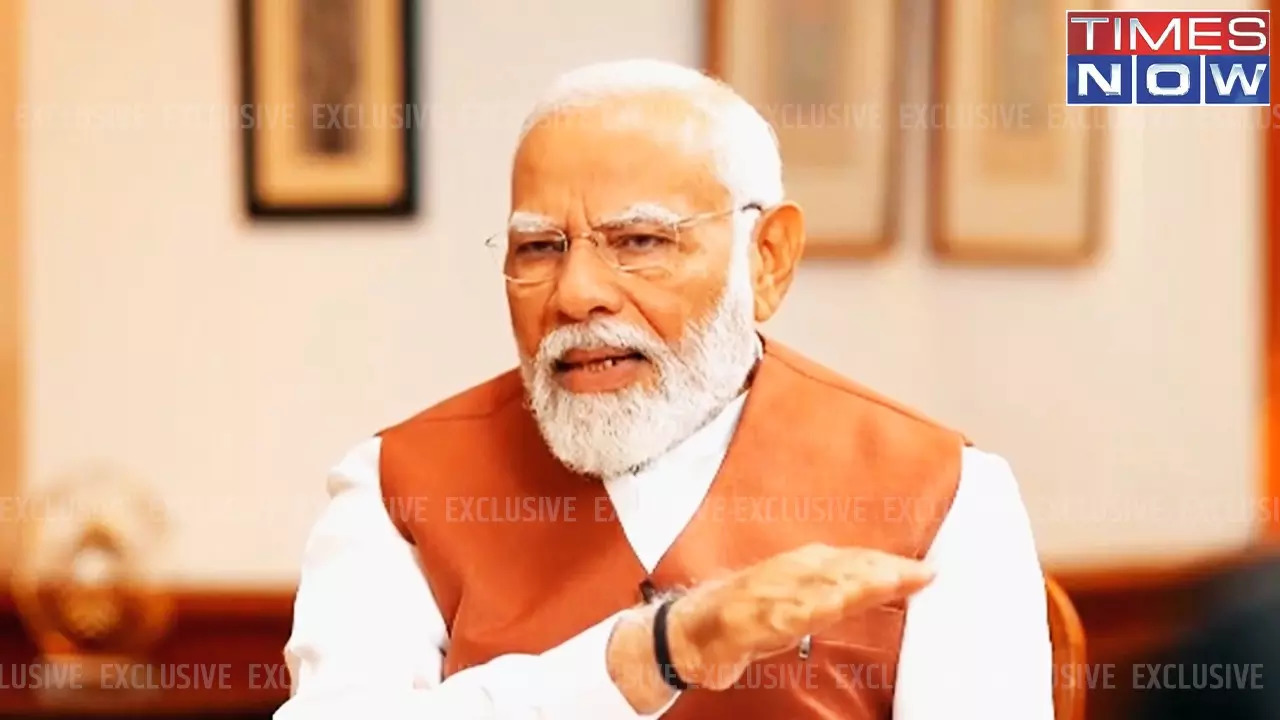 PM Modi spoke exclusively to Times Now