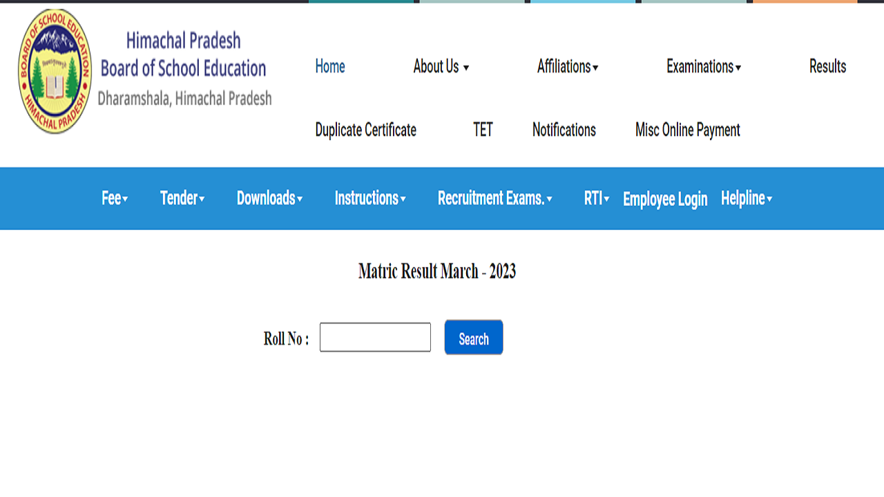 Himachal Pradesh Board Releases HPBOSE 10th Results 2024