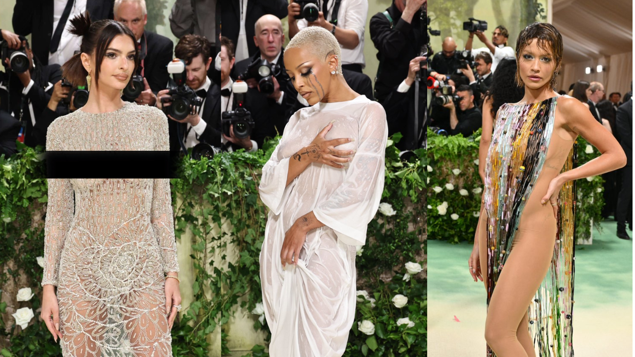 MET Gala Red Carpet 2024: Celebs Who Went Nearly Naked On The Red Carpet