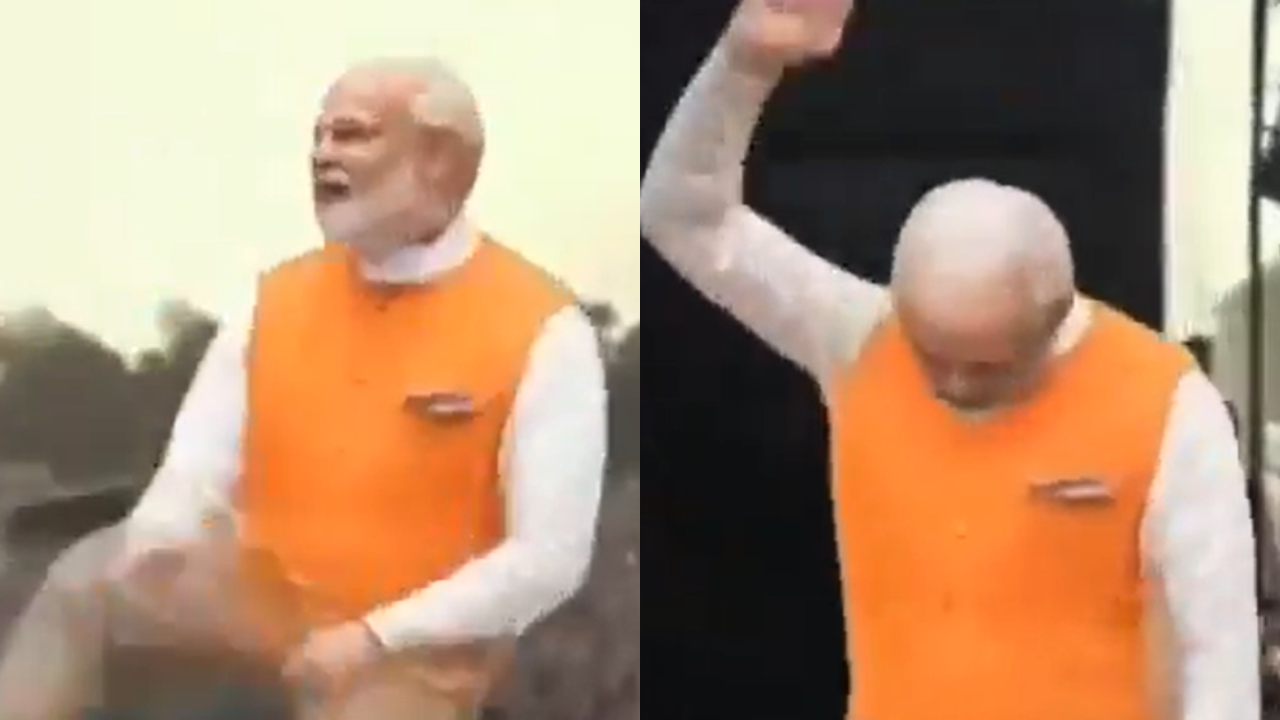 Modi Dancing Video Viral 