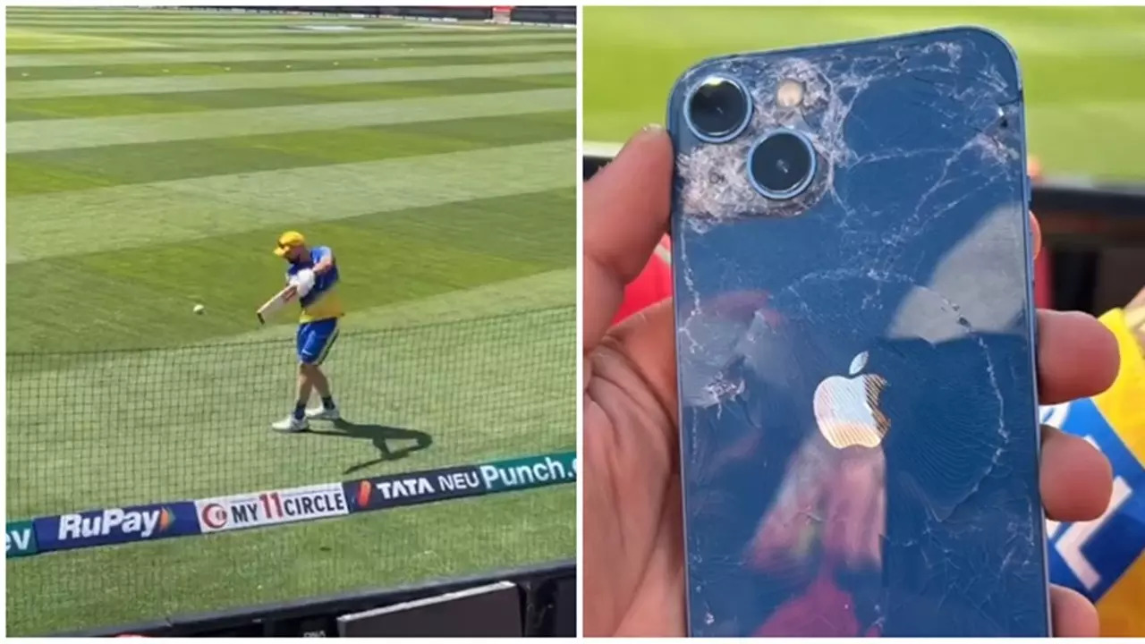 VIDEO: CSK Star Breaks Fan's iPhone, Then Gifts Him Pair Of Gloves