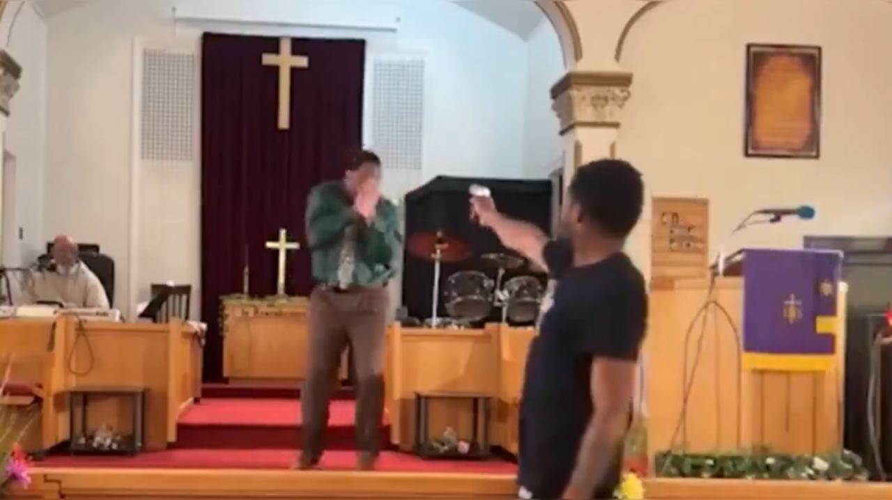 Man After Trying To Shoot Pastor