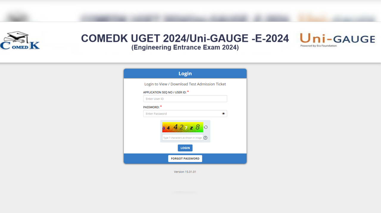 COMEDK UGET 2024 Admit Card Released At Direct Link Here