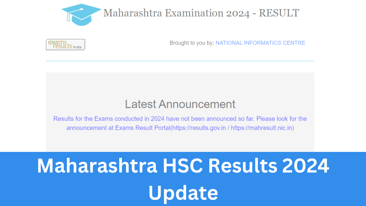 Maharashtra HSC Result 2024 MSBSHSE Highlights Maharashtra Board HSC 12th Result Notice Soon Check Updates