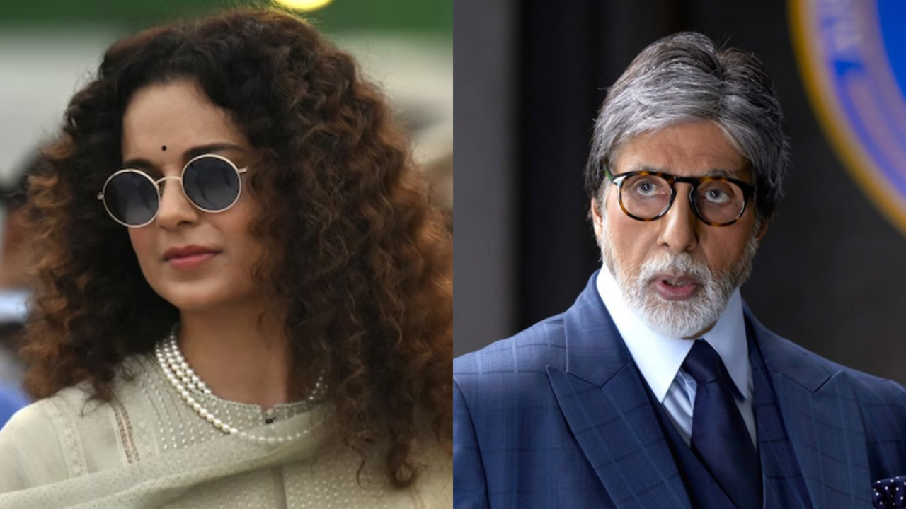 Why Kangana Ranaut Comparing Herself To Amitabh Bachchan Doesn't Make Sense