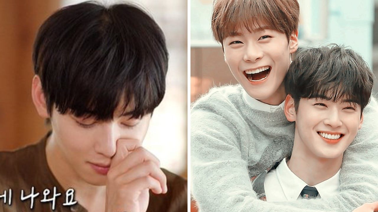 ASTRO's Cha Eunwoo Tears Up As He Remembers Late Bandmate Moonbin