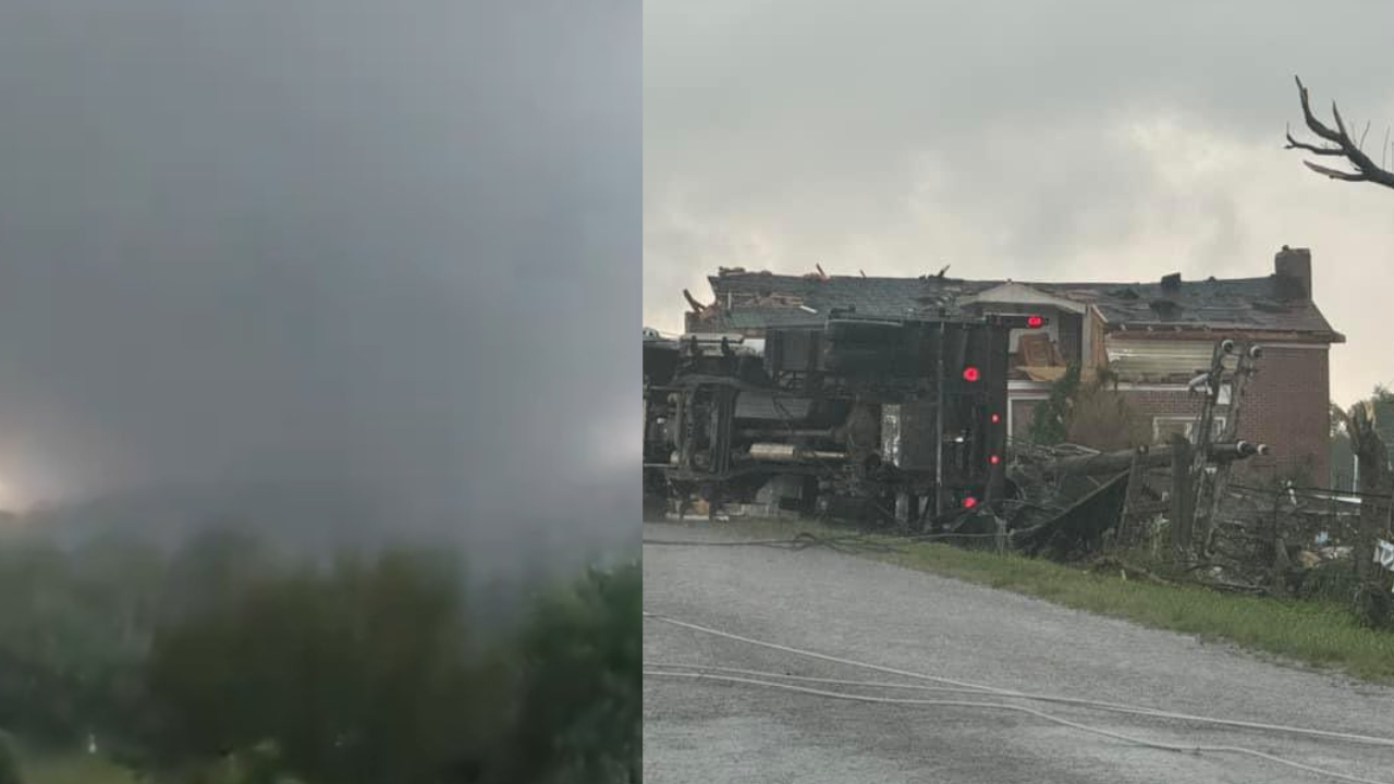 Tornado in Columbia, Tennessee