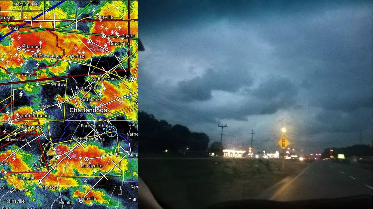 Alabama Tornado: Radar Shows 9 Whirling Storms Spark Alarm, Twister Spotted In Lauderdale County
