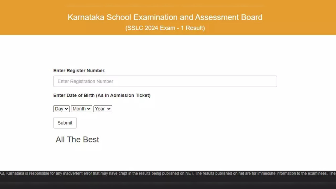 SSLC Results 2024 Karnataka Declared, Check KSEEB SSLC Results on karresults.nic.in