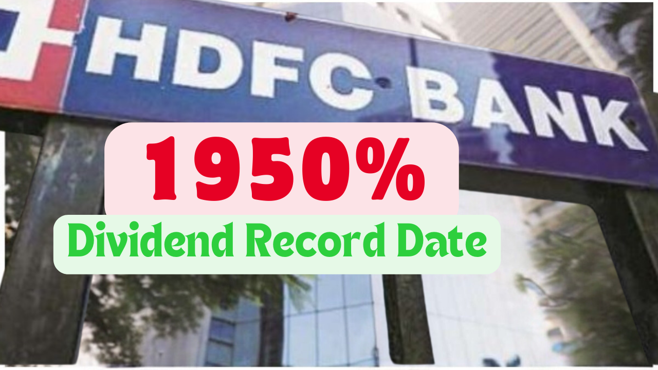 When Hdfc Bank Dividend Will Be Credited 2025 In India