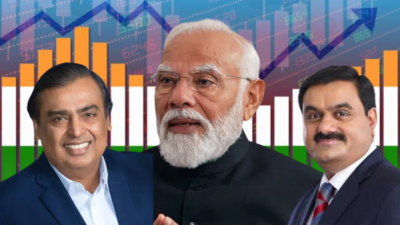 Pm Modi, Mukesh Ambani, Gautam Adani, Indian Economic Growth, Indian Economy,