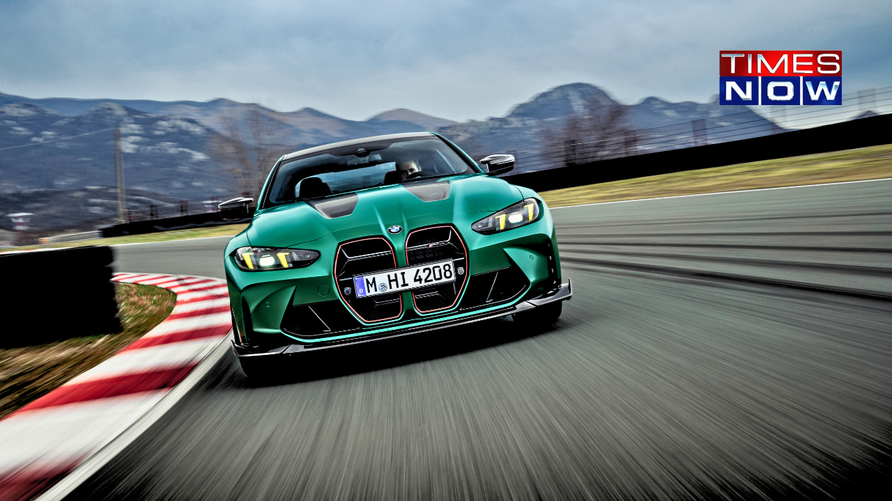 2025 BMW M4 CS Breaks Cover With 543 Bhp Straight Six Engine | Times Now
