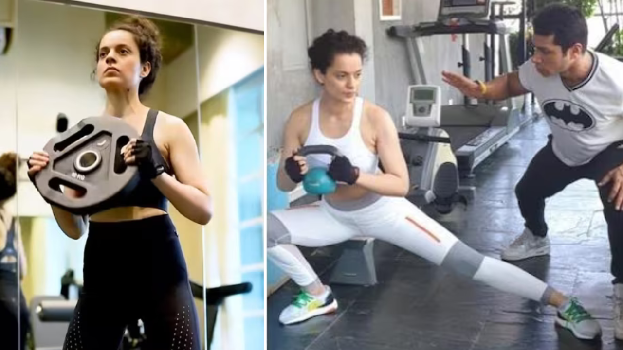 Kangana Ranaut fitness secrets in marathi