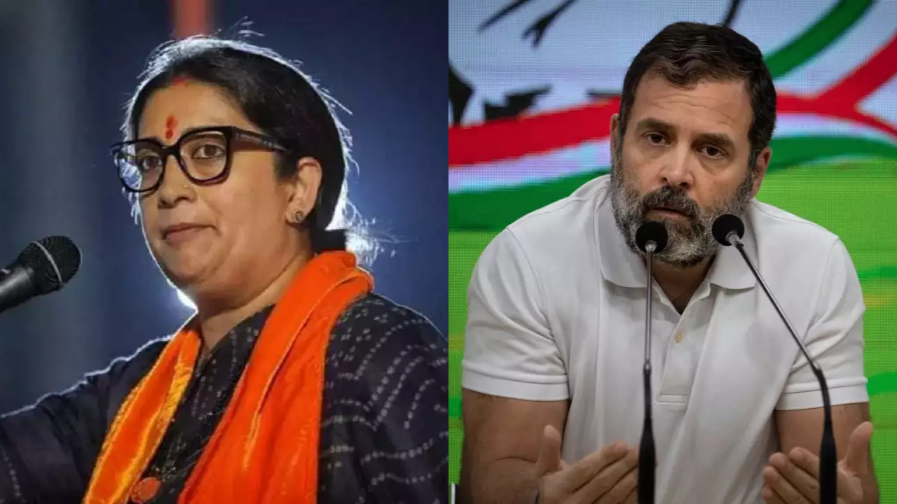 smriti irani vs rahul gandhi