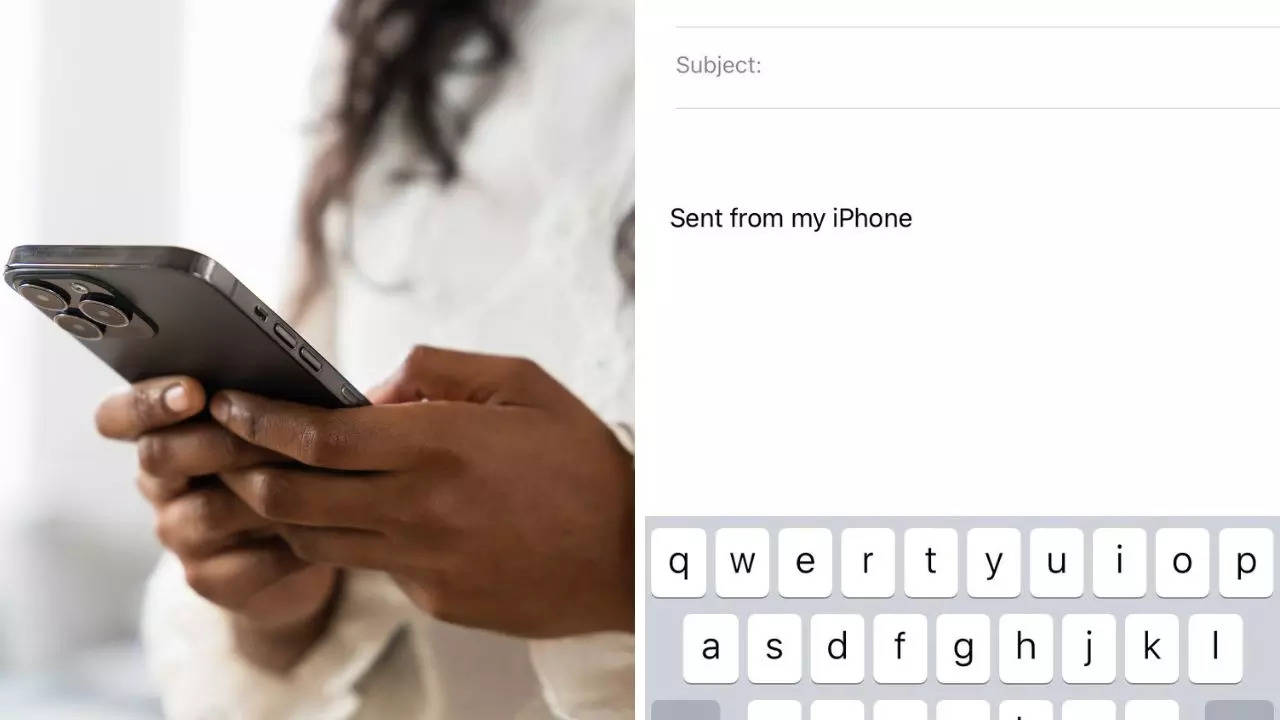 Relationship Tips: Sent From My iPhone: These Four Words As Email Signature  Hold More Power Than You Think | Times Now