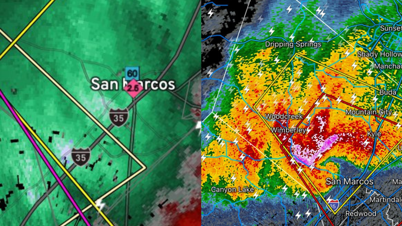 Texas Tornado Tracker: San Marcos, Kyle, Austin Set To Witness Hail Storm
