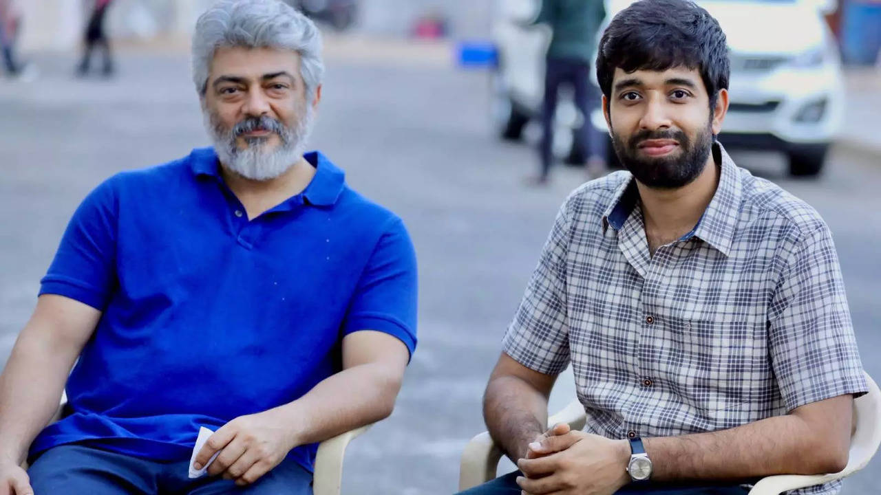 Ajith With Adhik Ravichandran