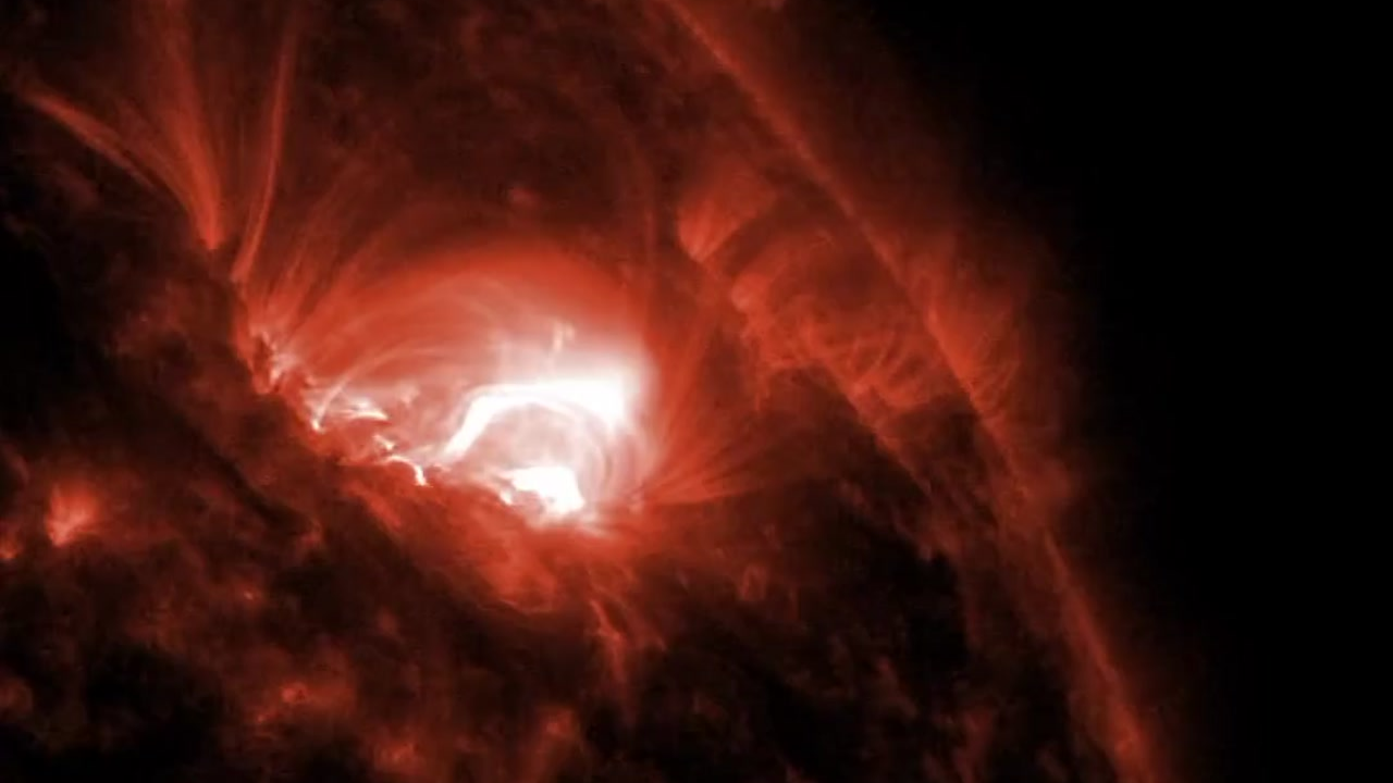 NASA Captures Dazzling Solar Flares: Sun Erupts With Powerful X-class ...