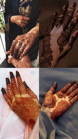 Simple Mehndi Designs For Mother's Day