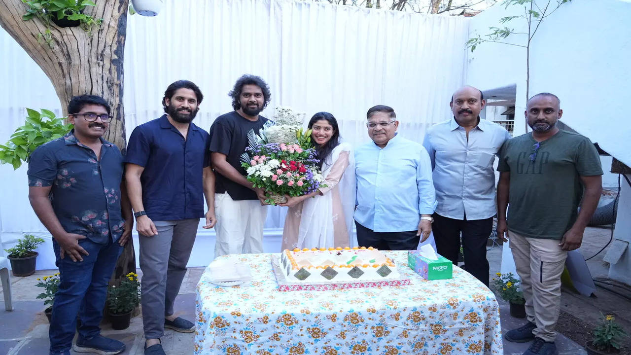 Sai Pallavi birthday on Thandel sets