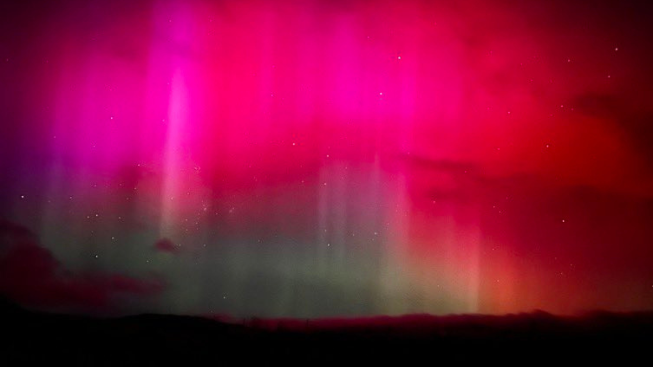 Aurora seen in NZ skies