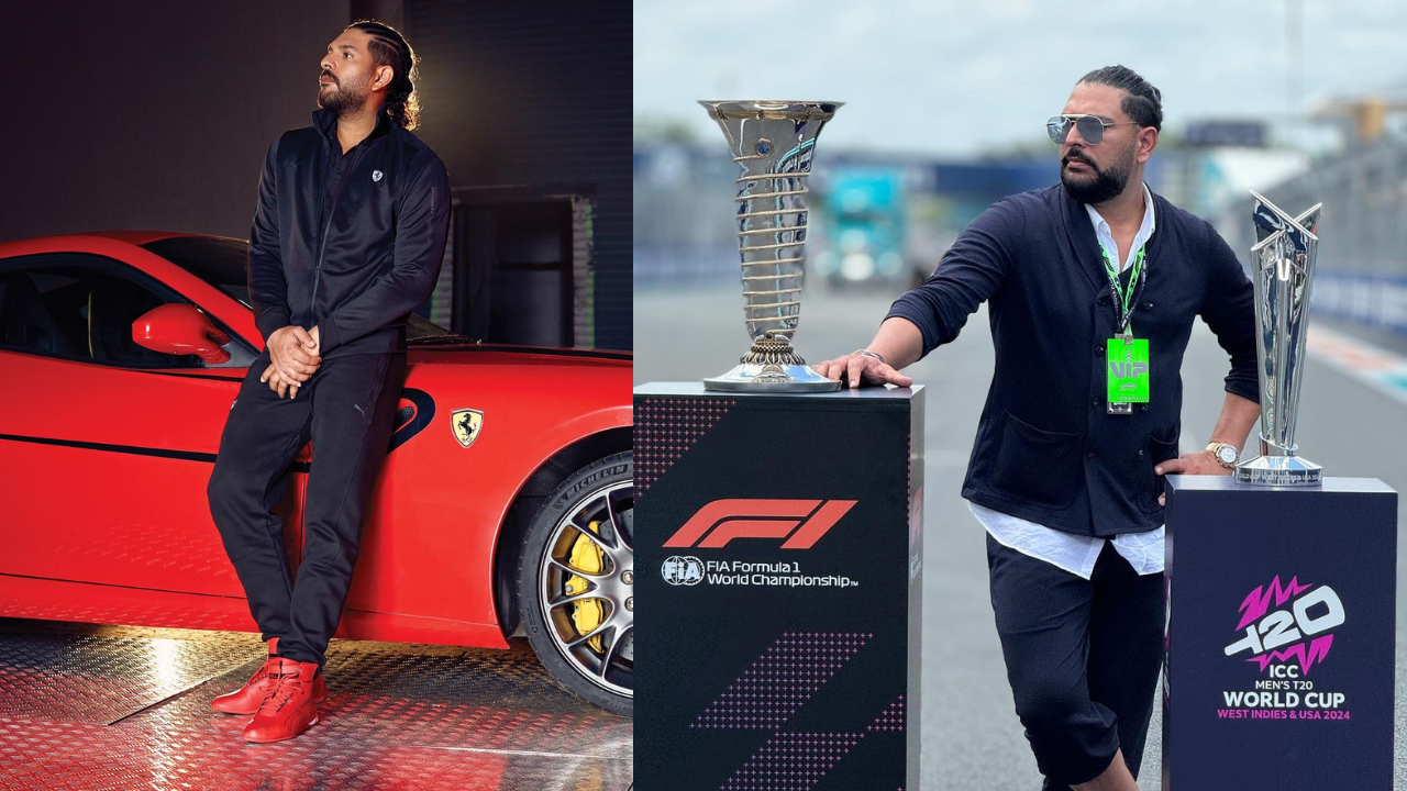 Watch: Yuvraj Singh Going Around A Formula 1 Track In A Supercar