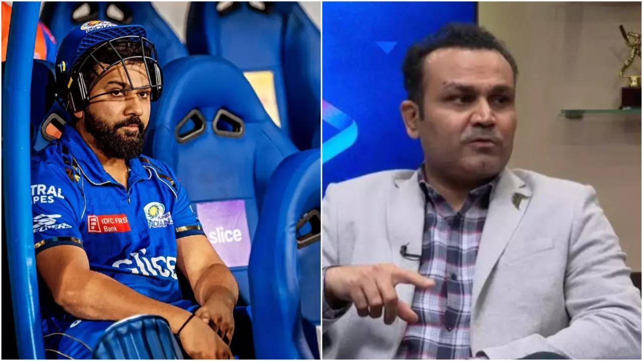 'When Has He Performed?', Virender Sehwag Questions Rohit Sharma's Place In MI In IPL 2025